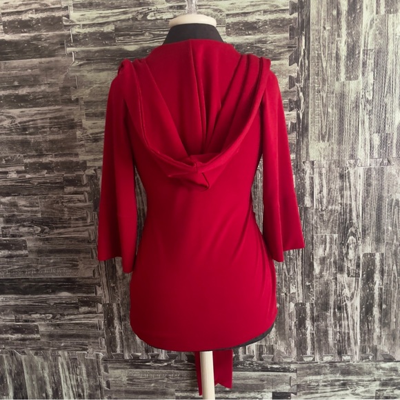 XT Red hooded wrap cardigan - Picture 9 of 10